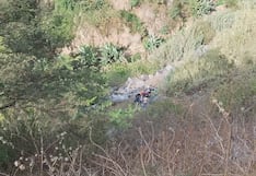 La Libertad: Camioneta se despista y cae a abismo en Otuzco