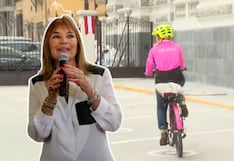 Diputada de Obras llega en bicicleta al Congreso y propone crear estacionamiento para ciclistas