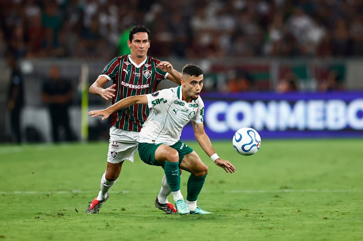 Palmeiras enfrenta a Fluminense en la semifinal de vuelta de la Copa Libertadores. (Foto: EFE)