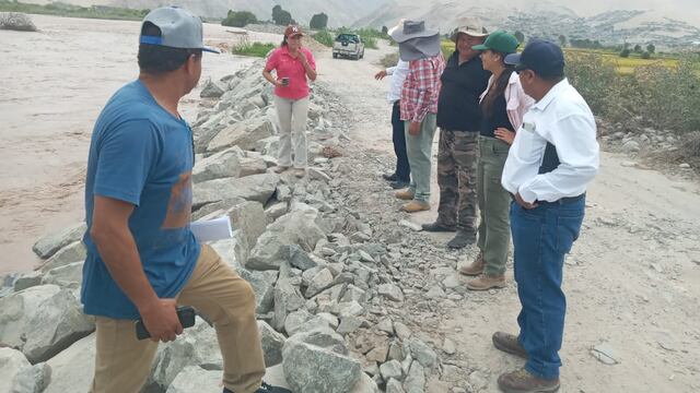 Arequipa: En el río Camaná aumenta caudal y más de 2 mil hectáreas de cultivo de arroz en riesgo