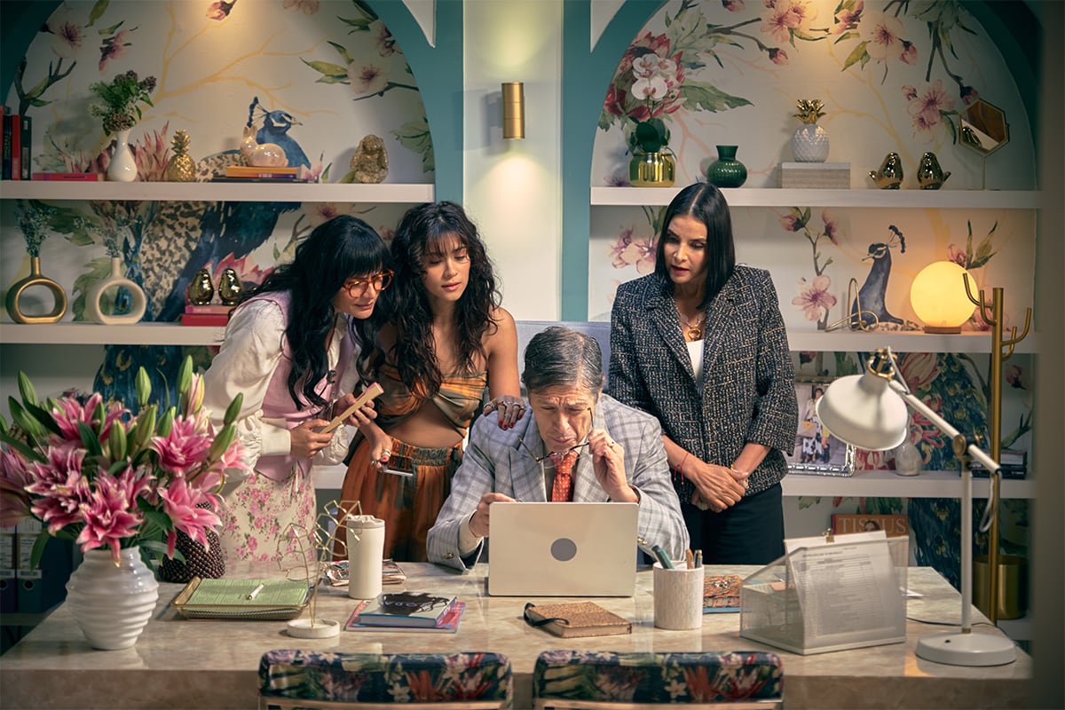 Beatriz Pinzón Solano volverá a Ecomoda para cerrar su historia. Ana María Orozco, Jorge Enrique Abello, Natalia Ramírez y Julián Arango estarán entre los actores que regresarán. (Foto: Prime Video)