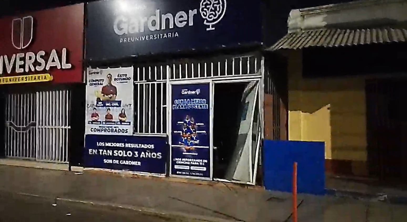 Ocurrió en la cuadra uno de la avenida Pedro Muñiz.