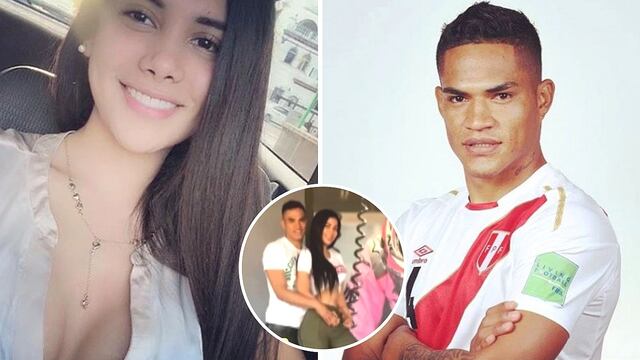 Valeria Roggero se muestra feliz junto al futbolista Anderson Santamaría (VIDEO)