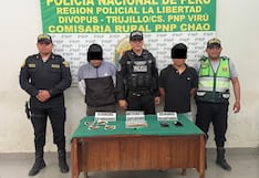 La Libertad: Caen con stickers y explosivos en Chao