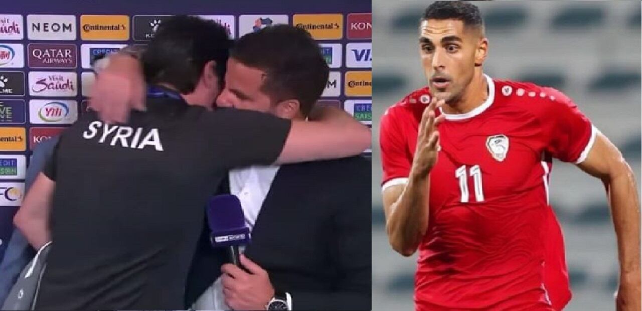 La selección siria, donde juega el delantero de club Alianza Lima, Pablo Sabbag, logró histórica clasificación. (Foto: X).