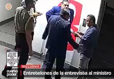 Conozca qué pasó antes, durante y después de la aparición del ministro Juan José Santiváñez en Cuarto Poder