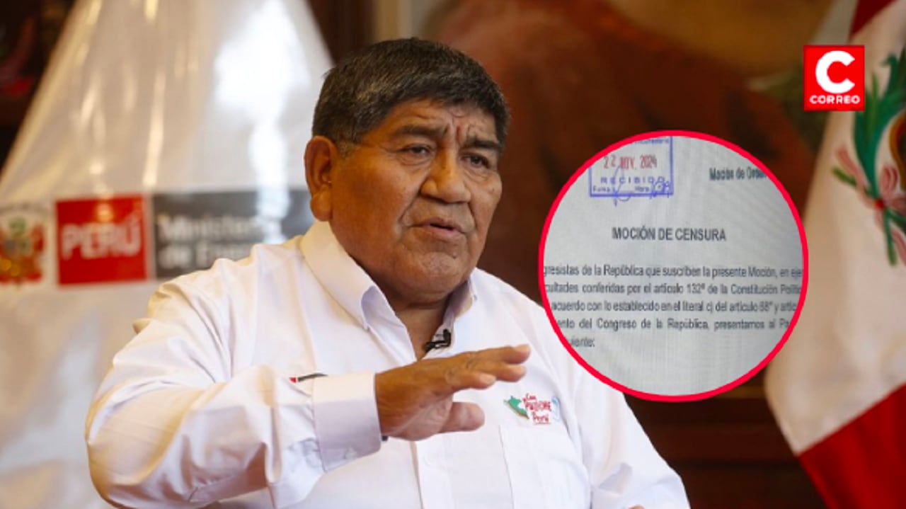 Ven moción de censura contra ministro Rómulo Mucho.