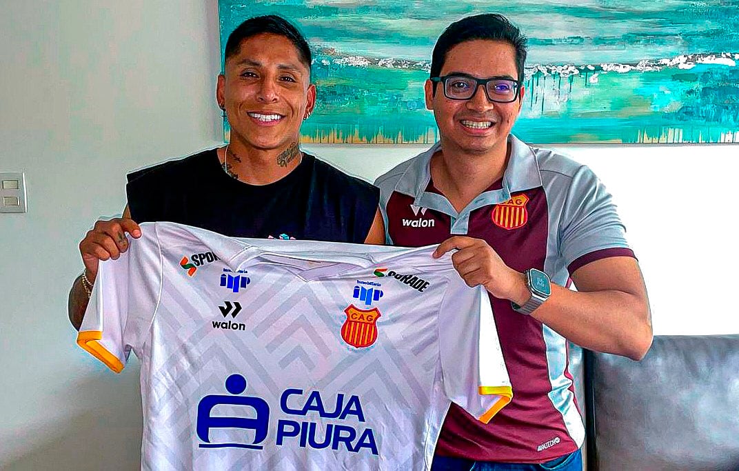 Directiva de Atlético Grau lo oficializa, al jugador nacional Raúl Ruidíaz.