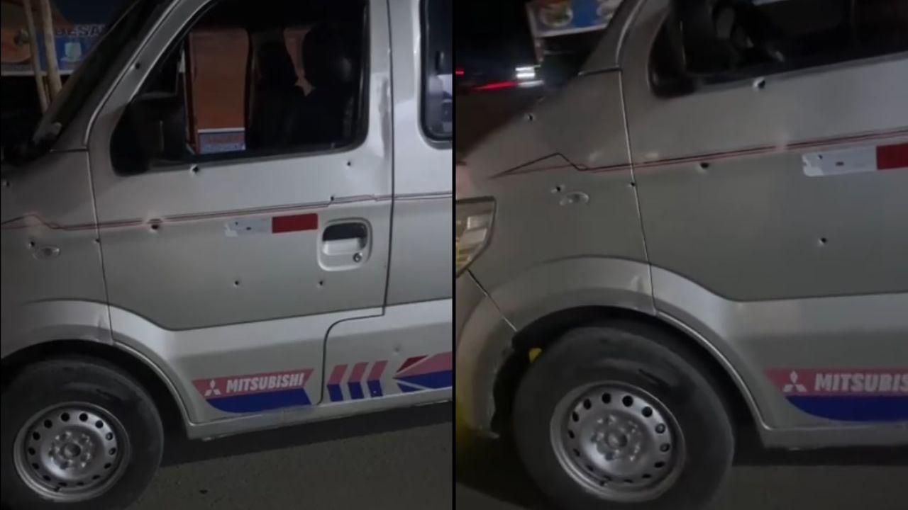 Los hampones dispararon 12 tiros contra vehículo de la empresa Ghreen Sea cuando se encontraba por Mar Verde.