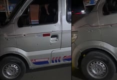 La Libertad: Delincuentes atacan a balazos a miniván en Chao