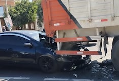 Colectivo que cubría la ruta Nasca–Ica se empotra contra camión en la Panamericana Sur