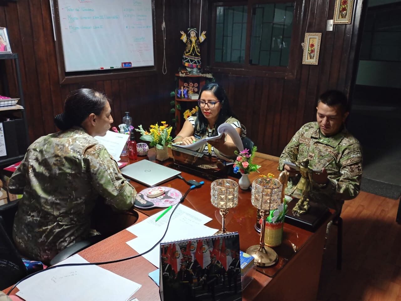 Supervisan distribución del combustible en las Fuerzas Armadas de Arequipa y otras regiones. Foto: Difusión.