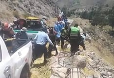 Valle del Colca: Enamorados mueren al caer mototaxi a un barranco de 500 metros