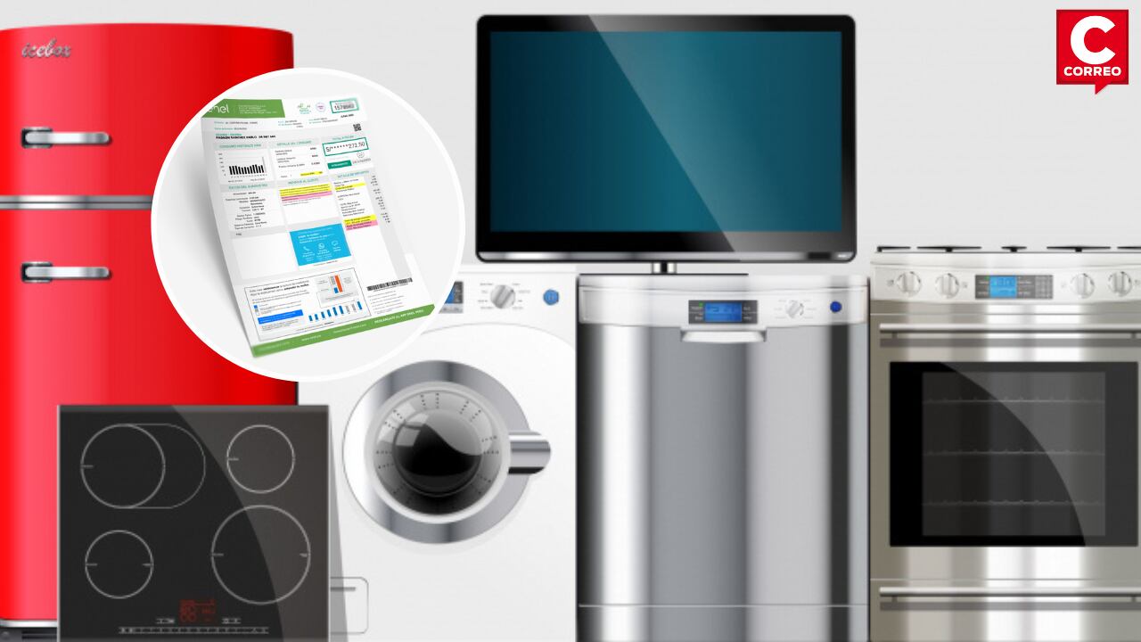 ¿Cuáles son los electrodomésticos que consumen más electricidad, según el Minam?