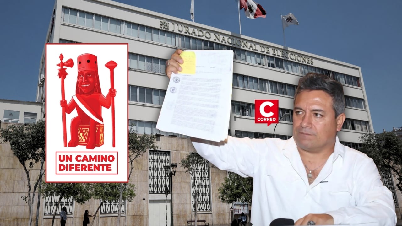 Arturo Fernández acusa traición en su partido tras exclusión del JNE y renuncia a campaña electoral. Composición: Diario Correo.