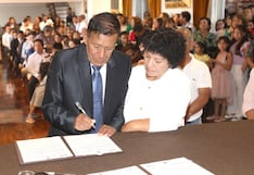 Trujillo: Anuncian matrimonio civil comunitario gratuito