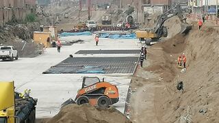 Avanza la obra de encauzamiento del río Ica entre los puentes Grau y Cutervo