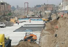 Avanza la obra de encauzamiento del río Ica entre los puentes Grau y Cutervo