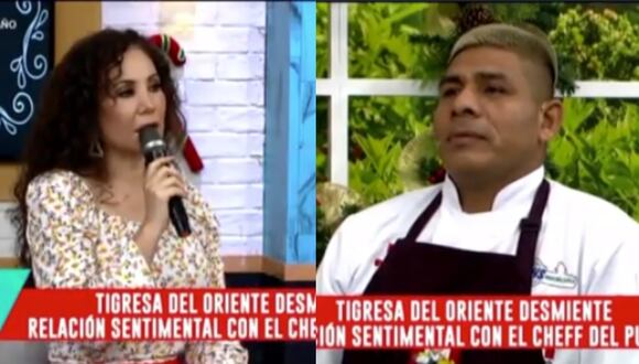 Janet Barboza se pelea con chef del pueblo
