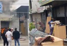 Ica: incendio destruye librería en la avenida Ayabaca y deja cuantiosas pérdidas