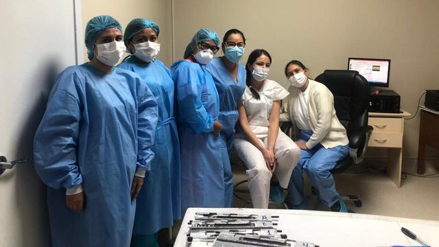 Terapeutas que salvan vidas en el hospital COVID de Arequipa