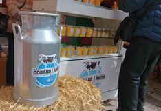 Ganaderos piden que incluyan leche fresca del valle del Mantaro en programas sociales
