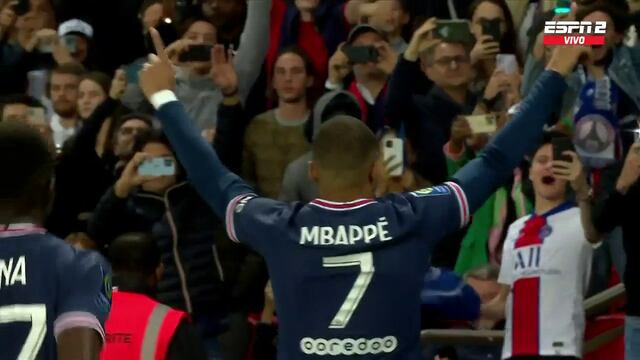 PSG vs. Marsella: Mbappé disparó desde los doce pasos y marcó el 2-1 del cuadro parisino (VIDEO)