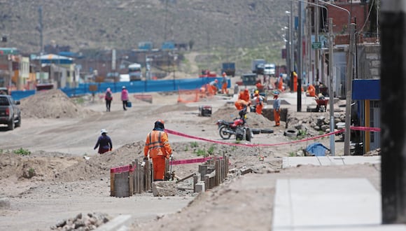 Obras del Gobierno Regional de Arequipa tienen retrasos (Foto: GEC)