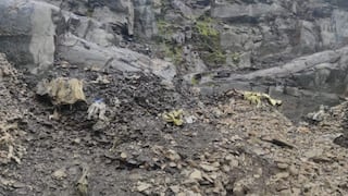 Puno: dos mineros mueren tras caída de rocas en socavón de La Rinconada