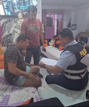 Al ser detenido, la fiscal le dijo que existen pruebas en su contra.