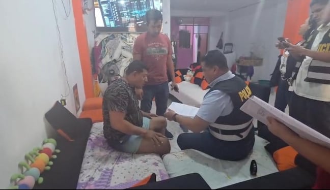 Al ser detenido, la fiscal le dijo que existen pruebas en su contra.