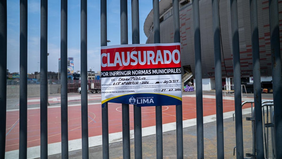 Municipalidad de Lima clausura el Estadio Nacional | EDICION | CORREO