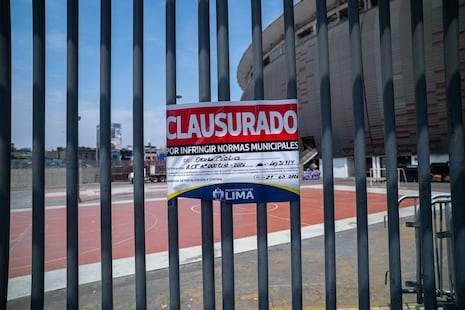 Municipalidad de Lima clausura el Estadio Nacional