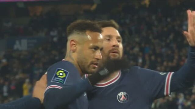 PSG vs. Lorient: Neymar marcó el 1-0 tras juntarse con Lionel Messi y Mbappé (VIDEO)