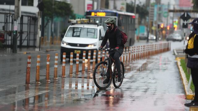 Intensa llovizna se presentó en distritos de Lima y Callao (FOTOS)