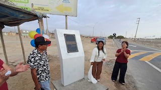Habilitan vía que une Grocio Prado, Pueblo Nuevo, Chincha y Alto Larán