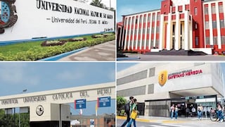 Sunedu da a conocer las mejores universidades públicas y privadas
