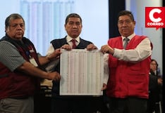 ONPE presenta cédula de casi medio metro con cinco columnas para Elecciones Generales 2026