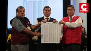 ONPE presenta cédula de casi medio metro con cinco columnas para Elecciones Generales 2026