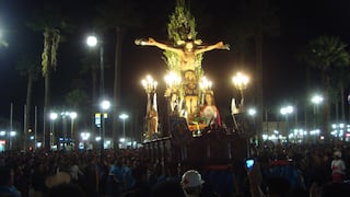 Este 3 de abril inicia el recorrido procesional del Señor Crucificado de Chincha