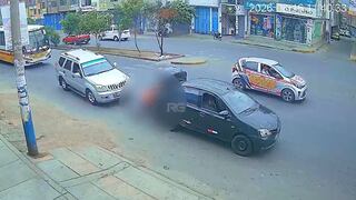 Policía continúa con búsqueda del chofer que atropelló a mujer y escapó a pie en Santa Anita: Que no quede impune