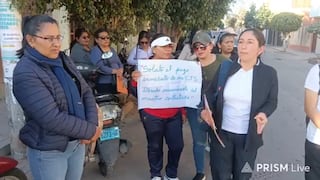 Nasca: docentes contratados protestan por retraso en pago de CTS y exigen explicaciones a la UGEL