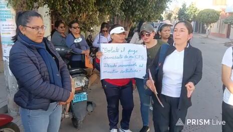 Nasca: docentes contratados protestan por retraso en pago de CTS y exigen explicaciones a la UGEL