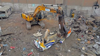 ATU chatarrea 149 vehículos de transporte público informal en Lima y Callao