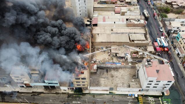 Incendio en San Miguel
