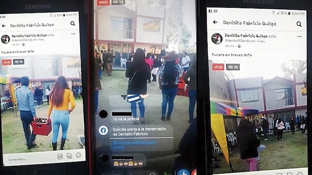 Denis Fabricio, cantante vernacular transmitió fiesta de cumpleaños por Facebook y policía los detiene en Huancayo (VIDEO)