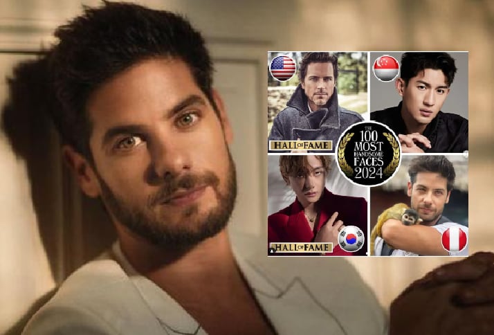 Andrés Wiesse entre los más guapos del 2024.