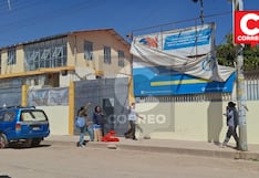 En el centro de salud de Chilca pacientes esperan a la intemperie