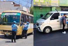 Arequipa: Internan 13 unidades por cambiar de ruta y operar como “loncheritas”