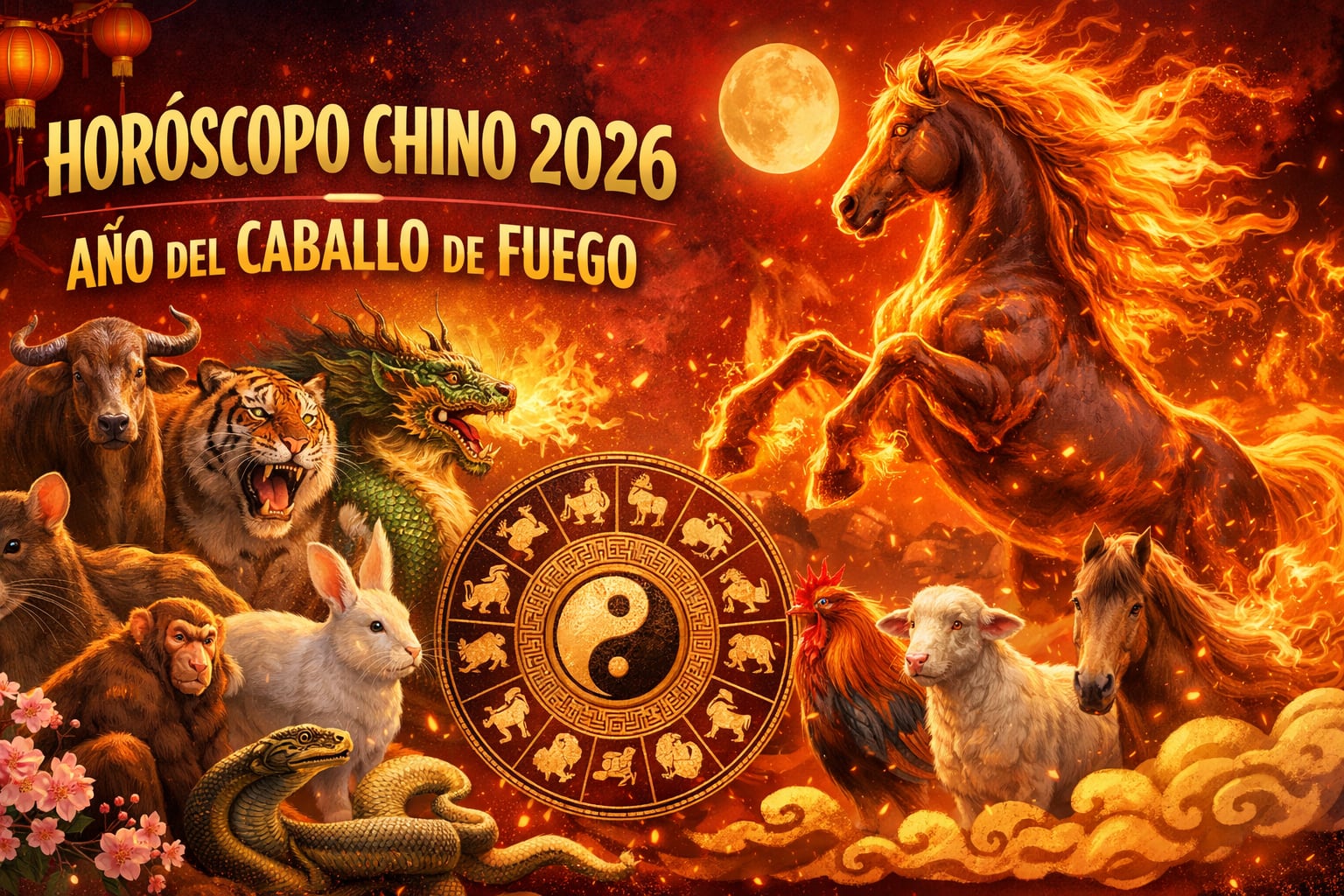 Si quieres conocer tu destino en amor, trabajo, salud y prosperidad, esta guía del horóscopo chino 2026 te dará el panorama completo. (Composición de Diario Correo. Imagen generada con IA - ChatGPT)
